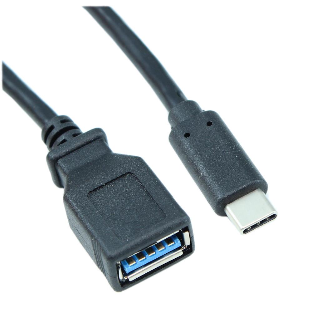6in OTG USB-C M to Type A Adapt