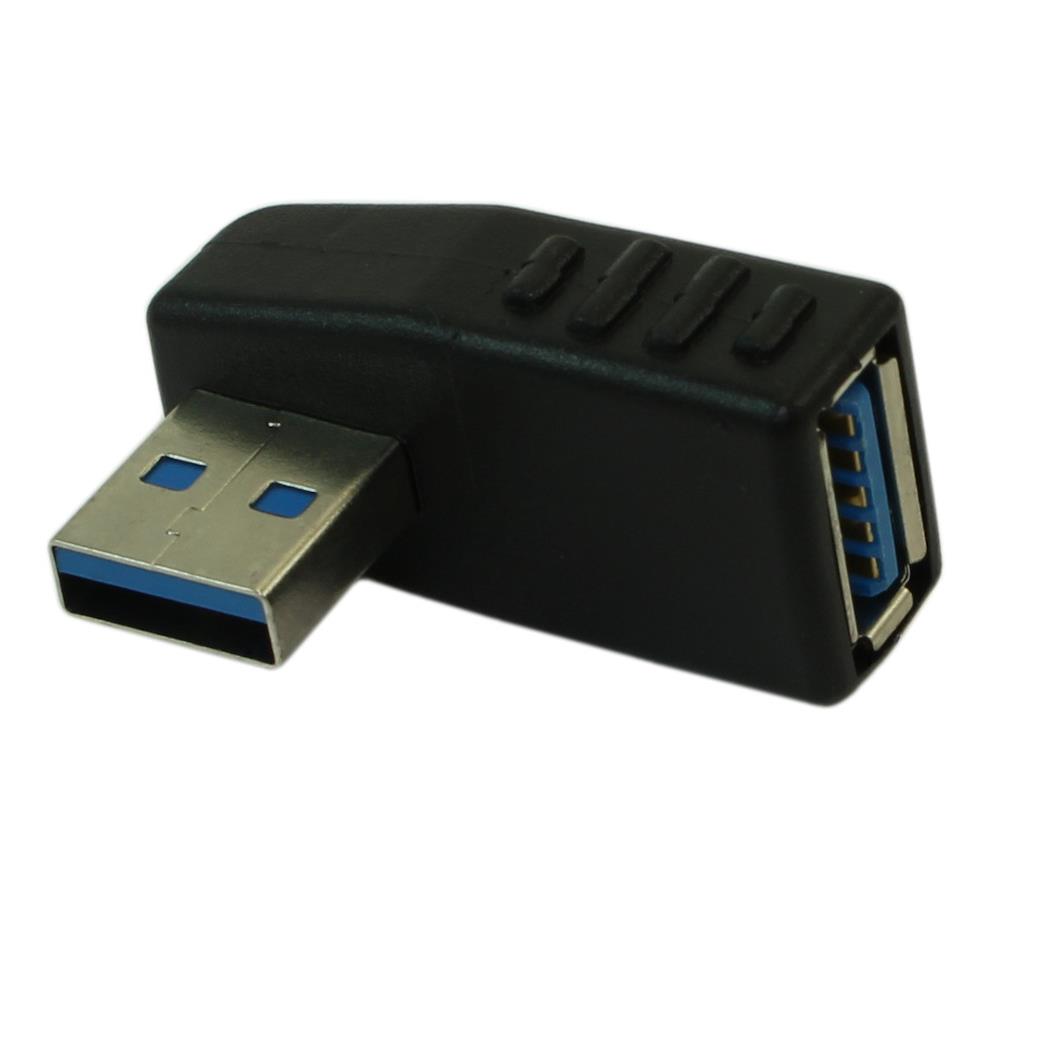 USB 3.2 A Right Angle Adapt M/F
