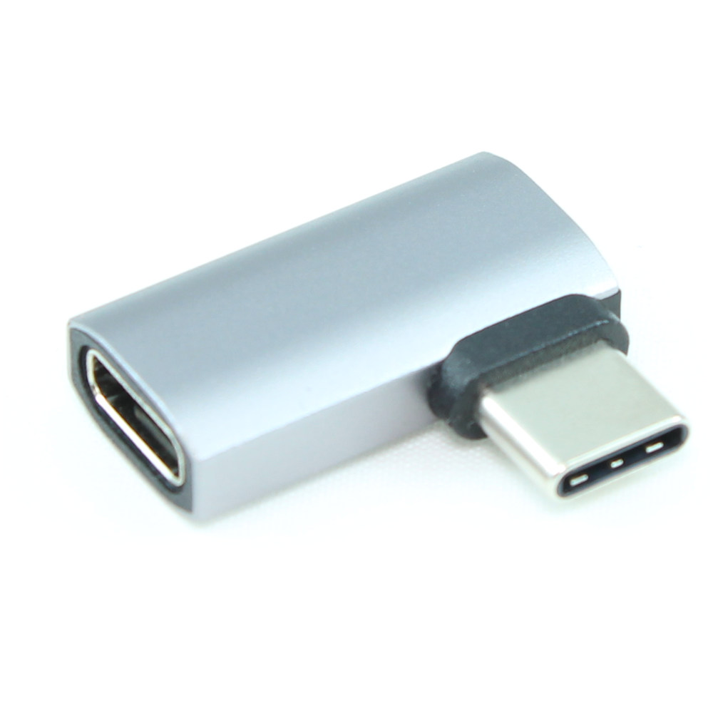 USB4 Type-C M/F Angled Adapter