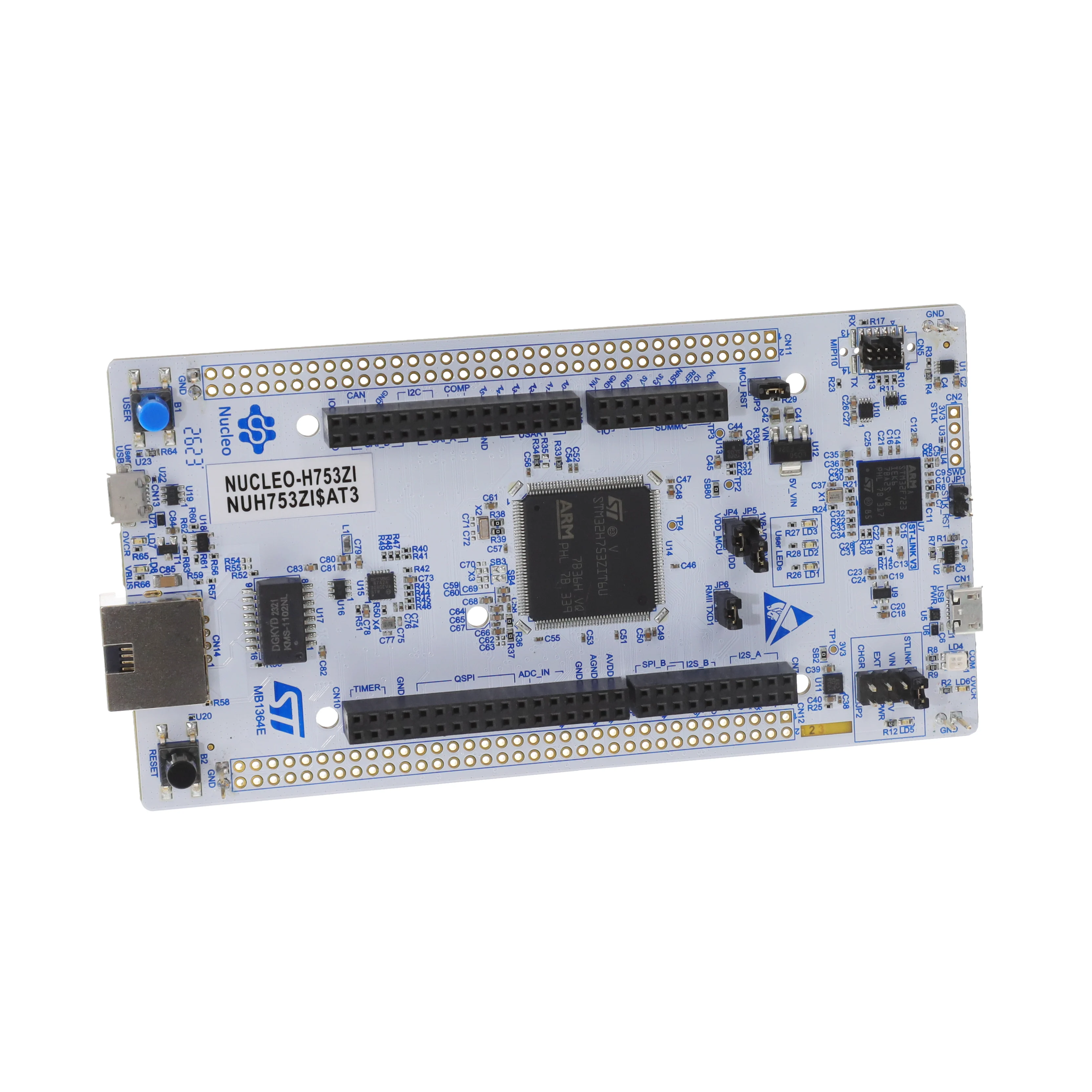 NUCLEO-144 STM32H753ZI EVAL BRD