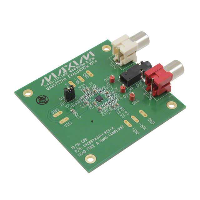 EVAL BOARD FOR MAX97220A