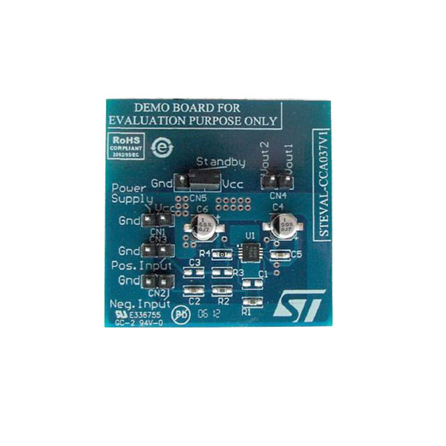 EVAL BOARD FOR TS4990