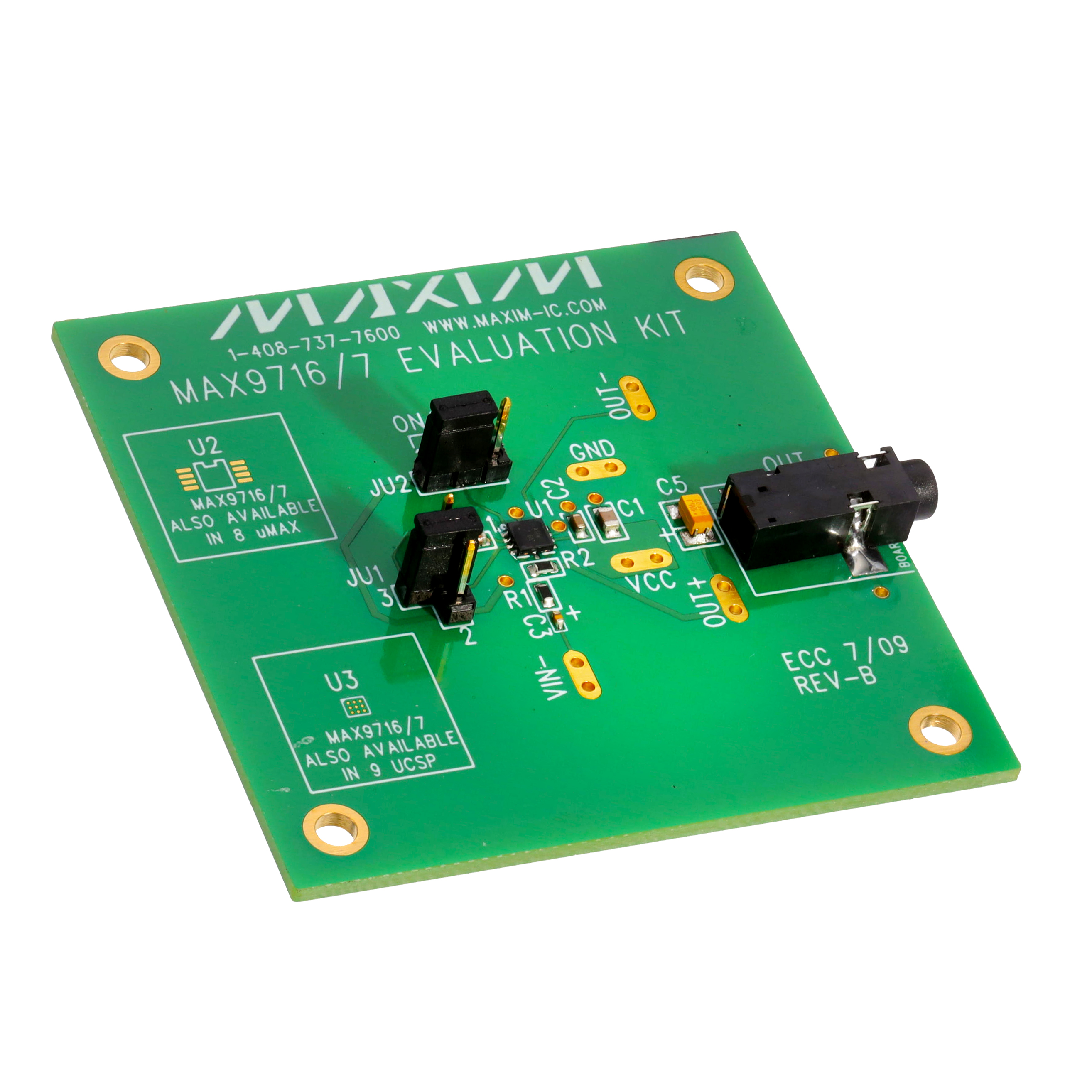 EVAL BOARD FOR MAX9716 MAX9717