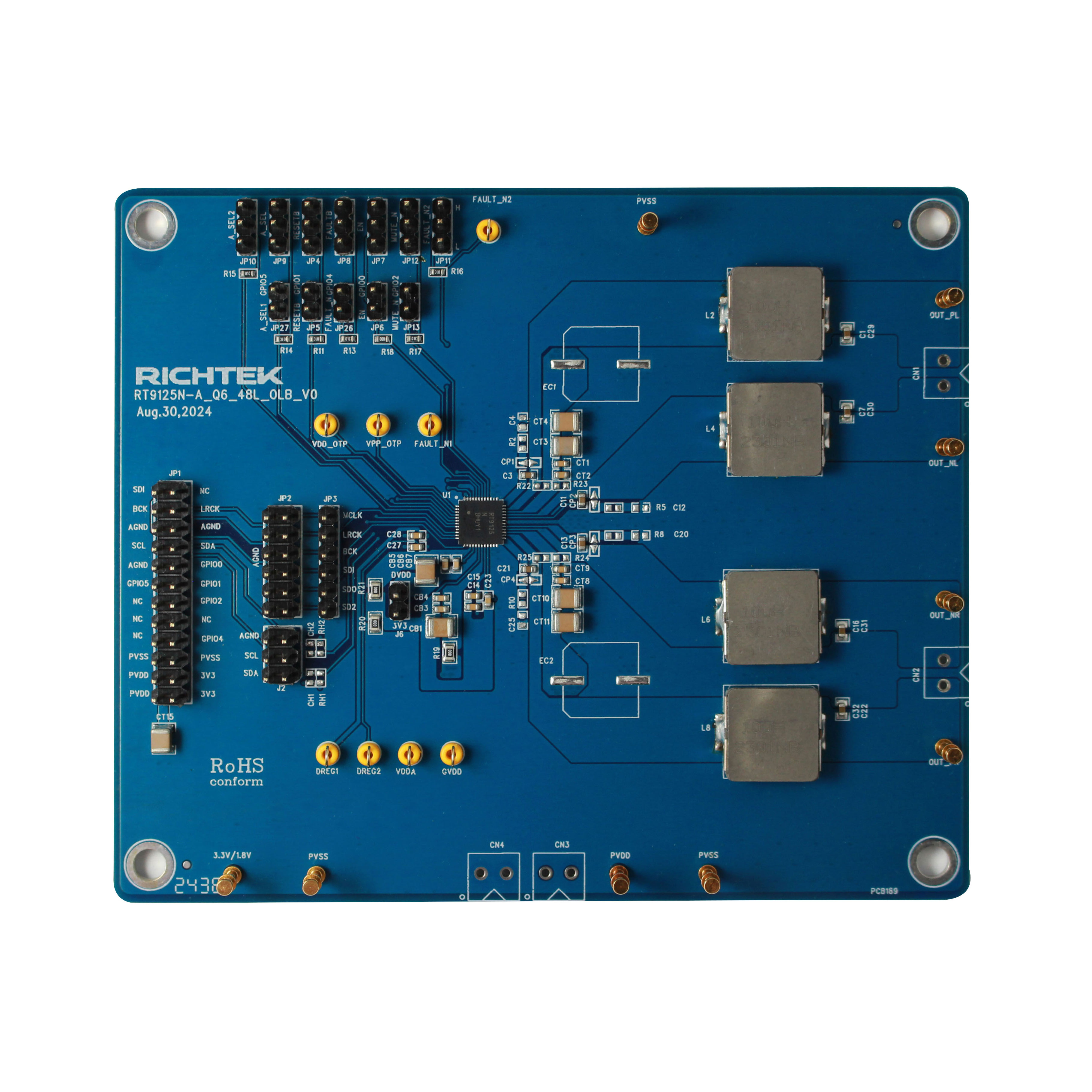 EVAL BOARD FOR RT9125