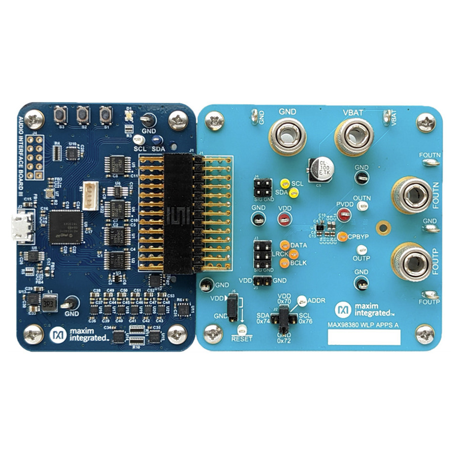 EVAL BOARD FOR MAX98380