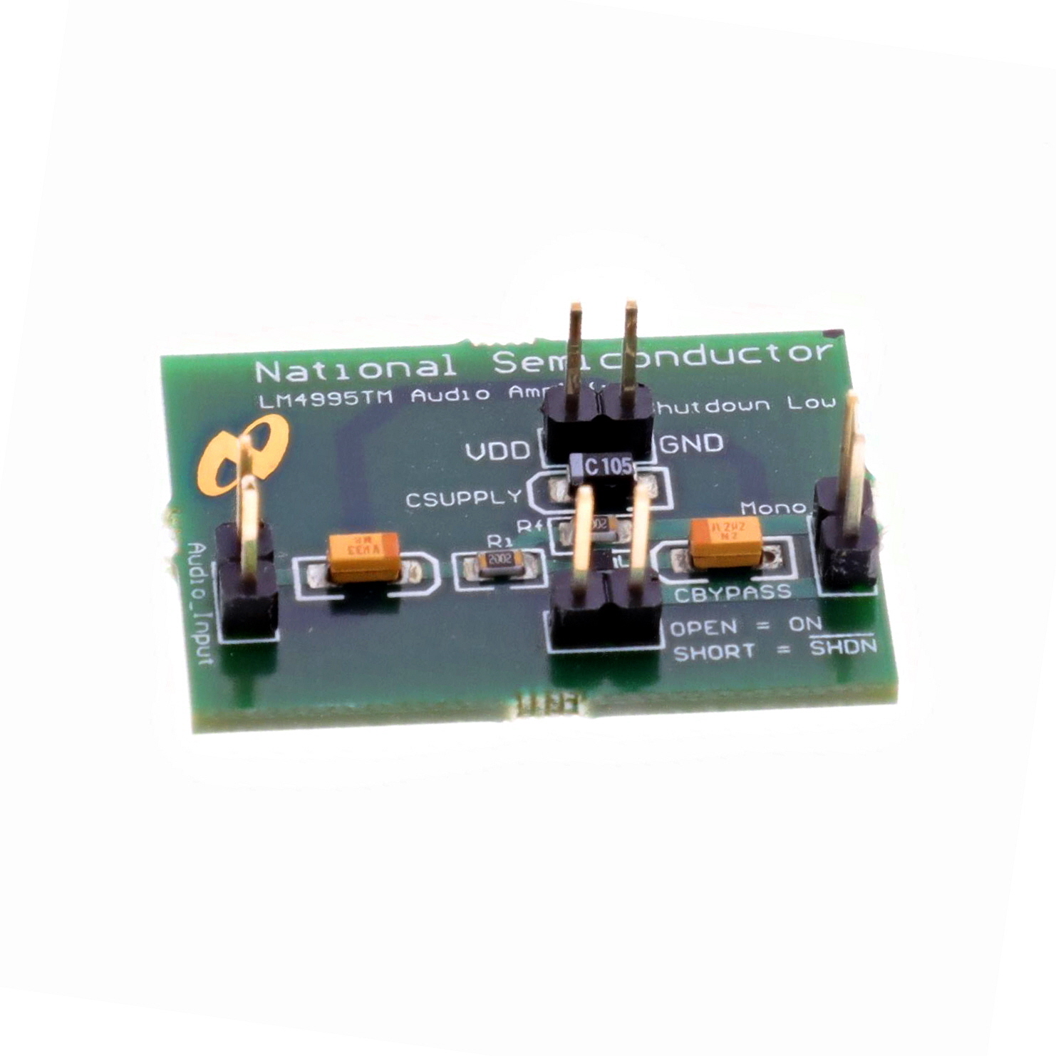EVAL BOARD FOR LM4995 EVAL BOARD FOR LM4995