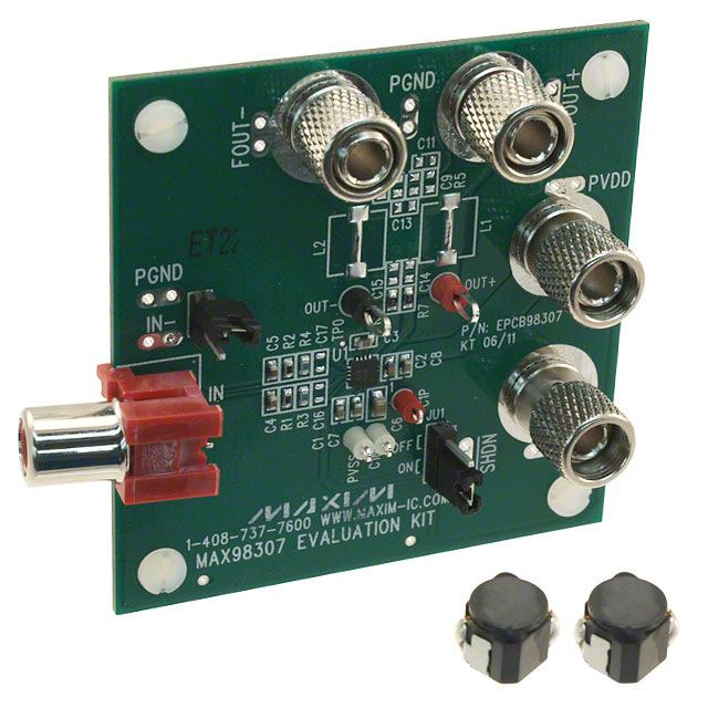 EVAL BOARD FOR MAX98307