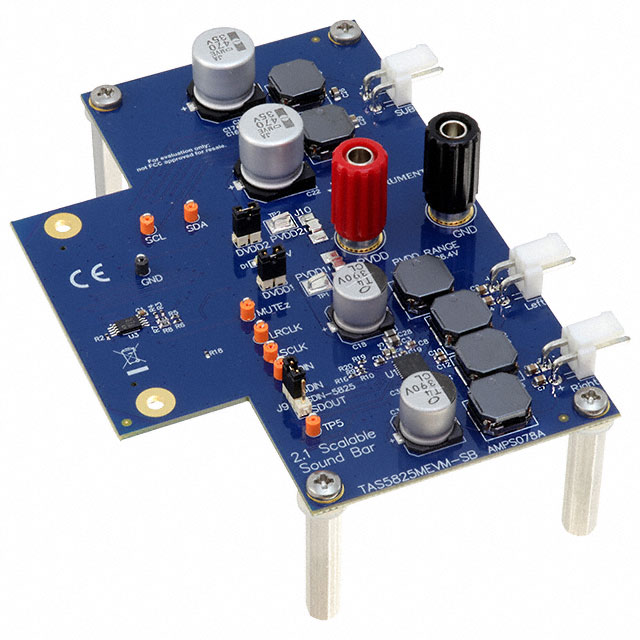 EVAL BOARD TAS5720M TAS5825M