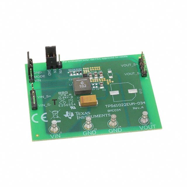 EVAL BOARD FOR TPS61022 EVAL BOARD FOR TPS61022