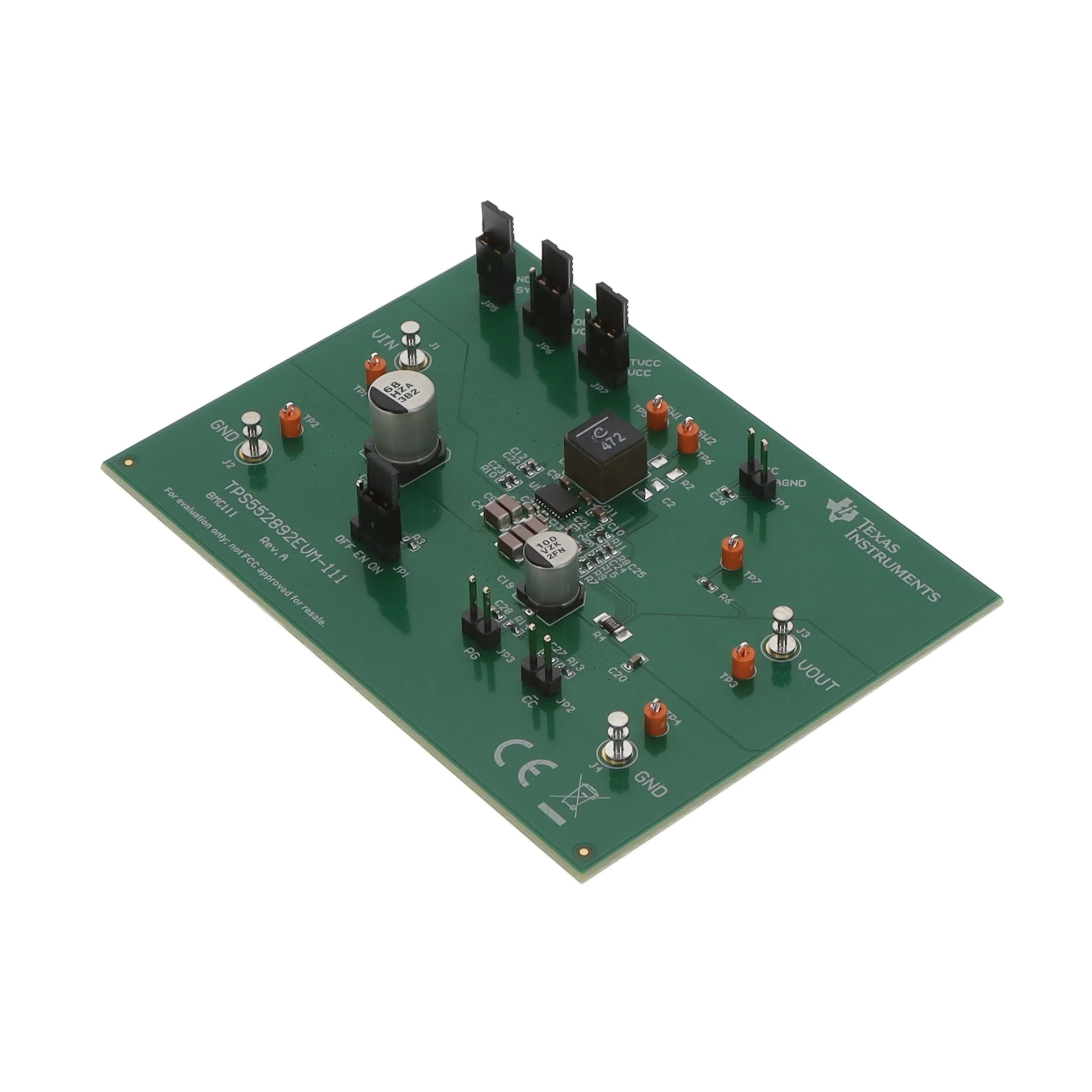 EVAL BOARD FOR TPS552892 EVAL BOARD FOR TPS552892