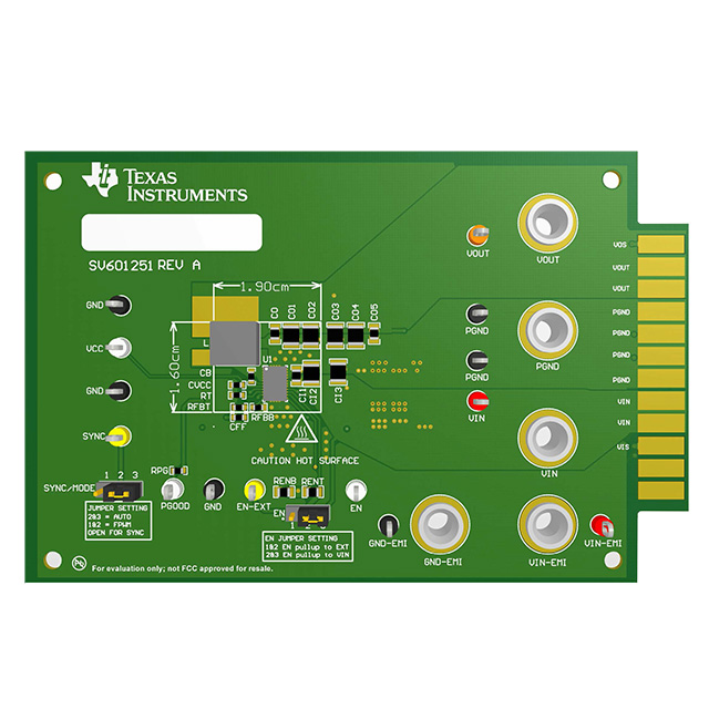 EVAL BOARD FOR LM73606