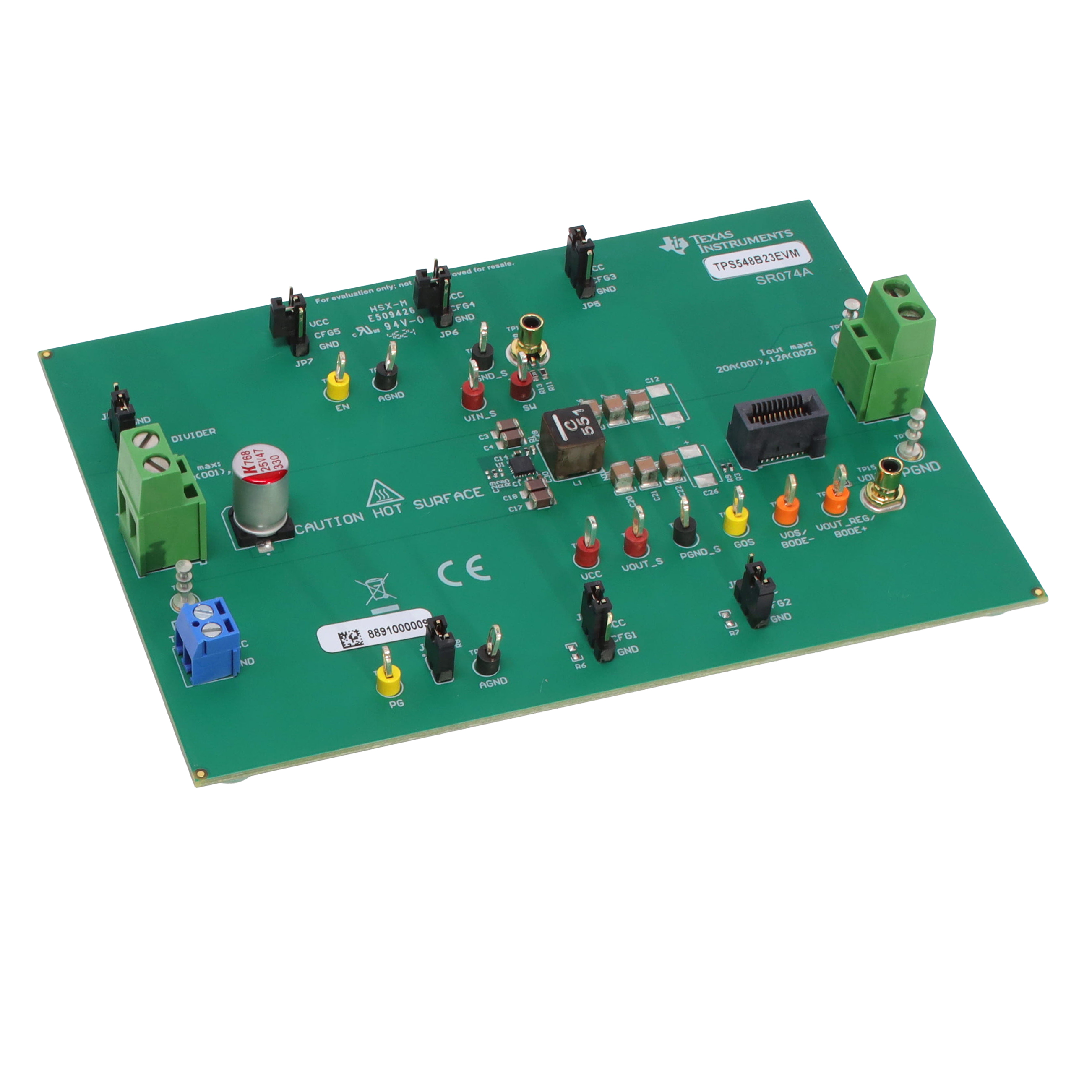 EVAL BOARD FOR TPS548B23 EVAL BOARD FOR TPS548B23