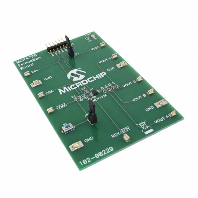 EVAL BOARD FOR MCP4728 EVAL BOARD FOR MCP4728