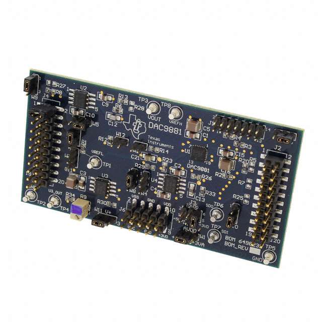 EVAL BOARD FOR DAC9881