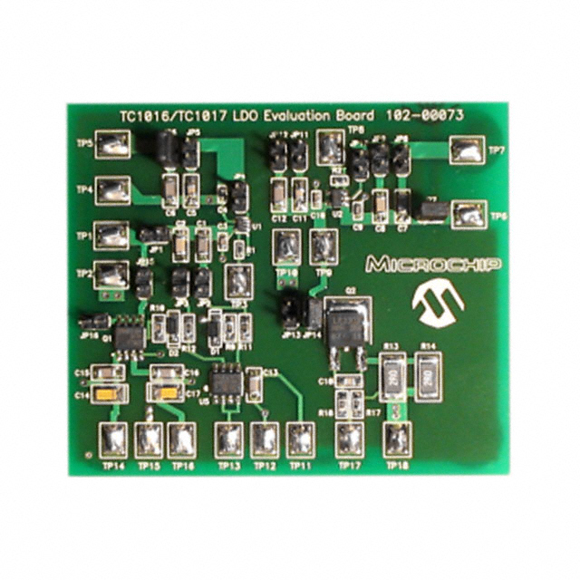 EVAL BOARD FOR TC1016 TC1017 EVAL BOARD FOR TC1016 TC1017