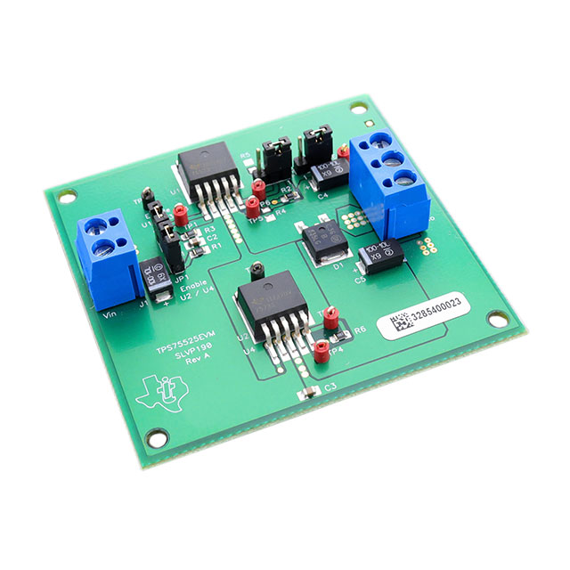 EVAL BOARD FOR TPS75525 TPS75733 EVAL BOARD FOR TPS75525 TPS75733