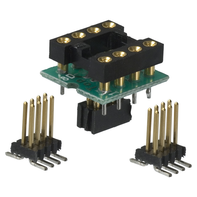ADAPTER 8-DIP BD W/2 SO PLUGS
