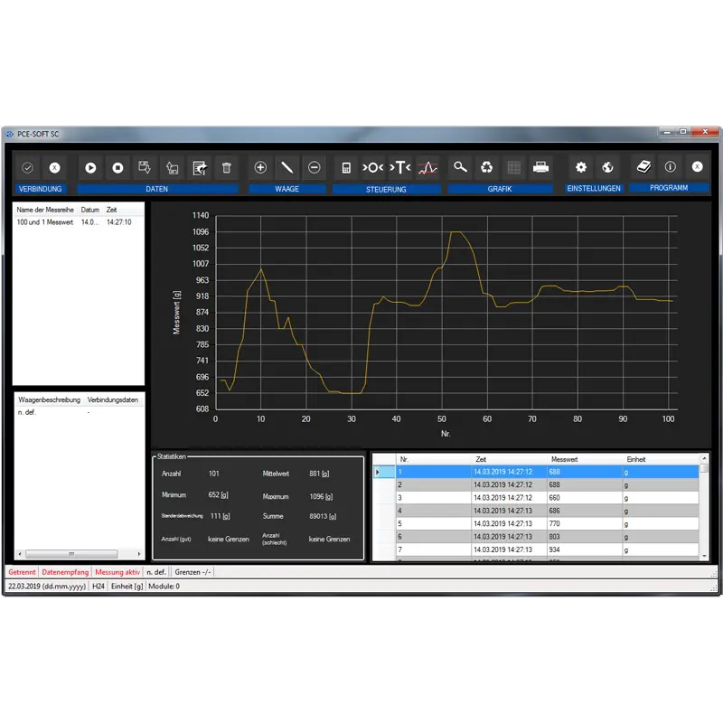 Software for scales, 1 License f