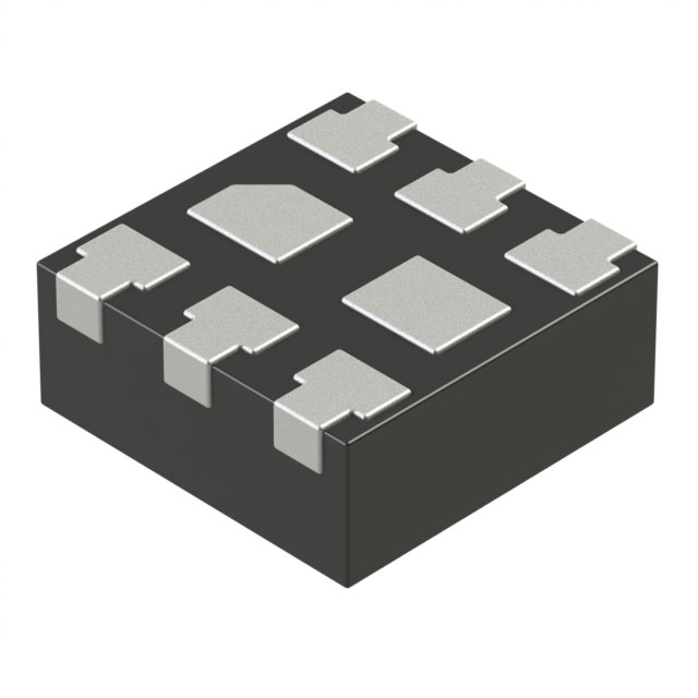 MOSFET 2N-CH 20V 0.5A 6DFN