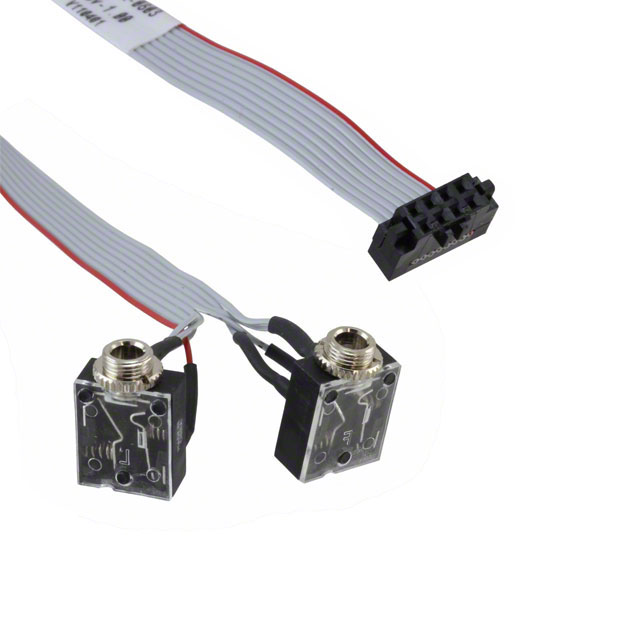 12 8-PIN LATCH/TWO 3.5MM AUD,