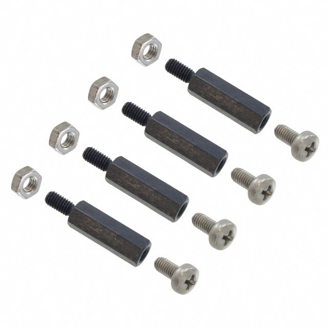 4 SCREWS, NUTS&BRASS STAND-OFFS