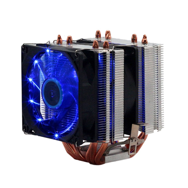 INTEL/AMD CPU COOLER W/2 FANS INTEL/AMD CPU COOLER W/2 FANS