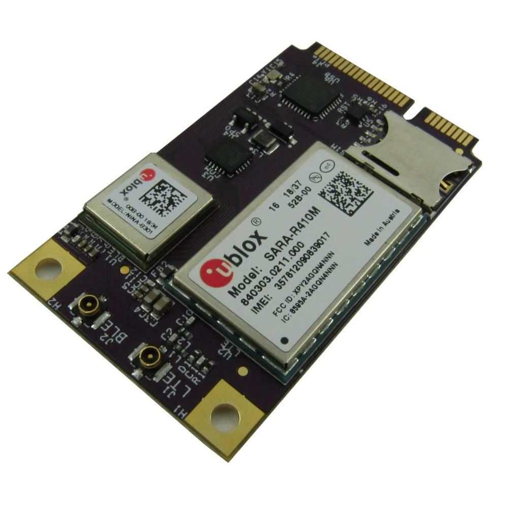 Cellular & BLE Mini-PCIe - Ublox