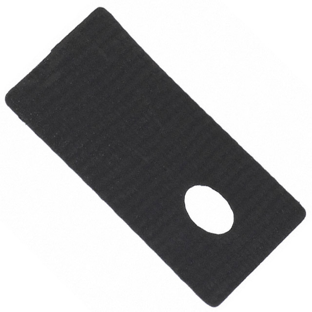 THERM PAD 19.05MMX12.7MM BLACK