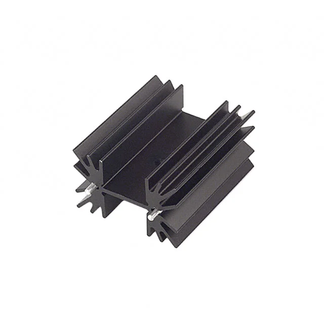HEATSINK TO-220 W/PINS BLK 2"