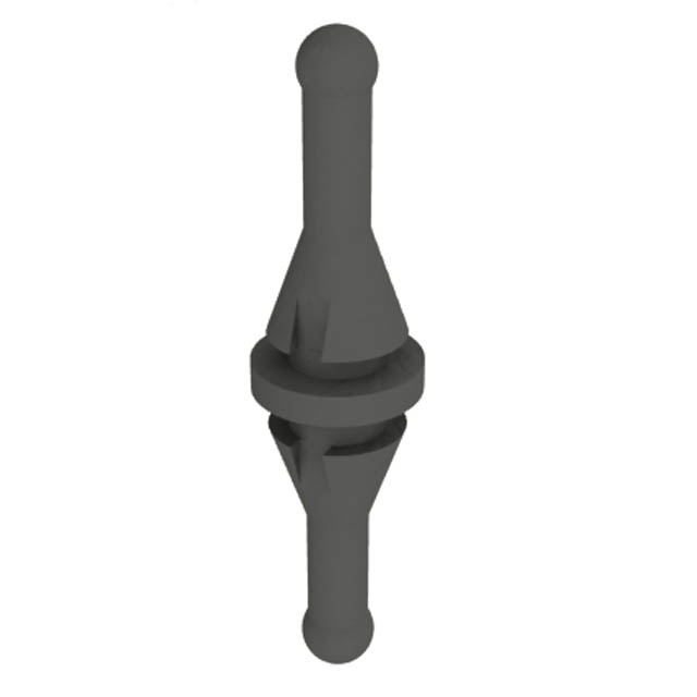 FAN MNT RIVET BLK 30A DUROMETER