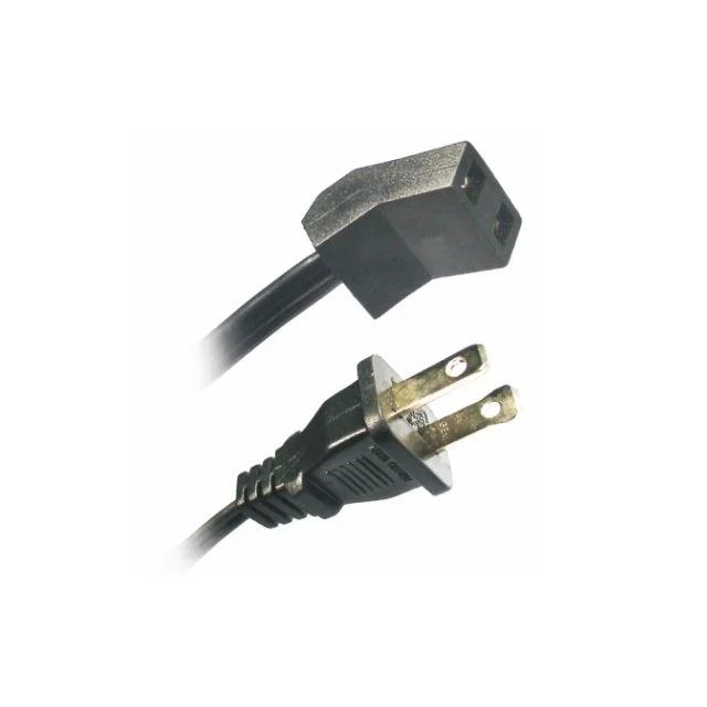 Power cord fan 45deg angle 68" W