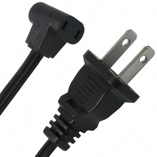 POWER CORD W/PLUG FAN T-TYPE 72"