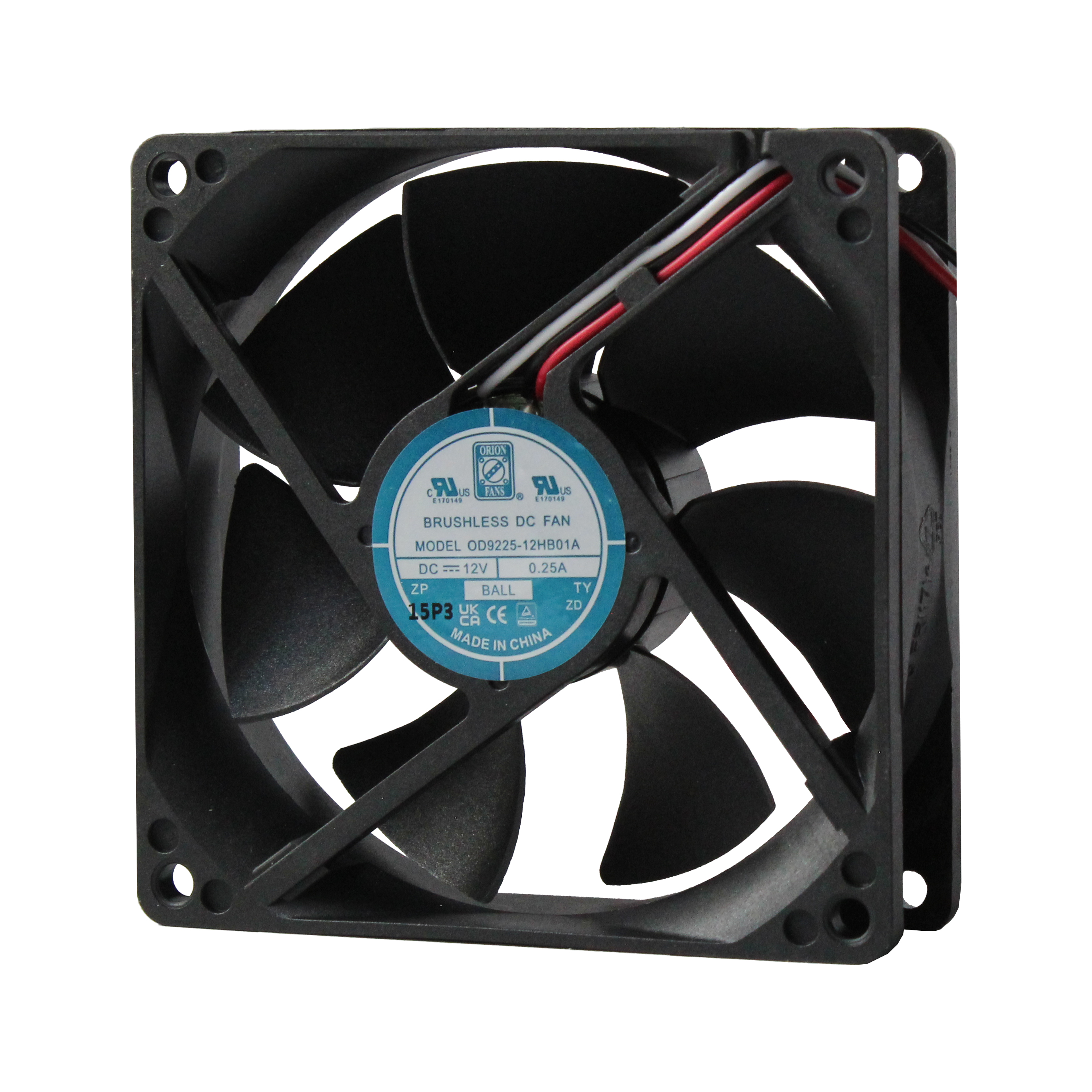 FAN AXIAL 92.5X25MM BALL 120VAC
