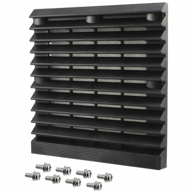FAN GUARD LOUVERED 120MM BLACK