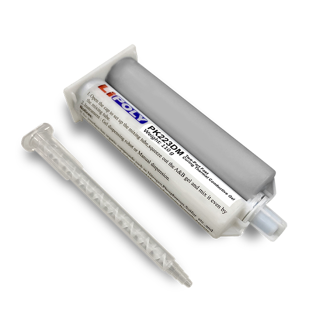 TWO-PART THERMAL LIQUID GAP FILL