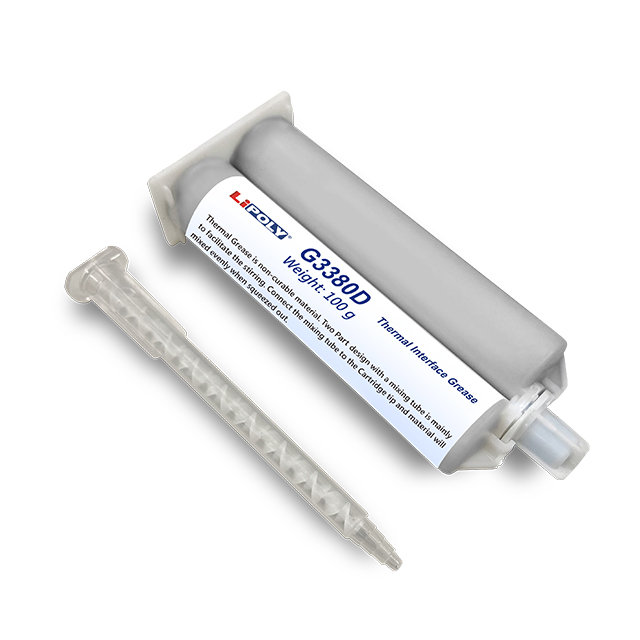 THERMAL GREASE, 100G, DUAL CARTR