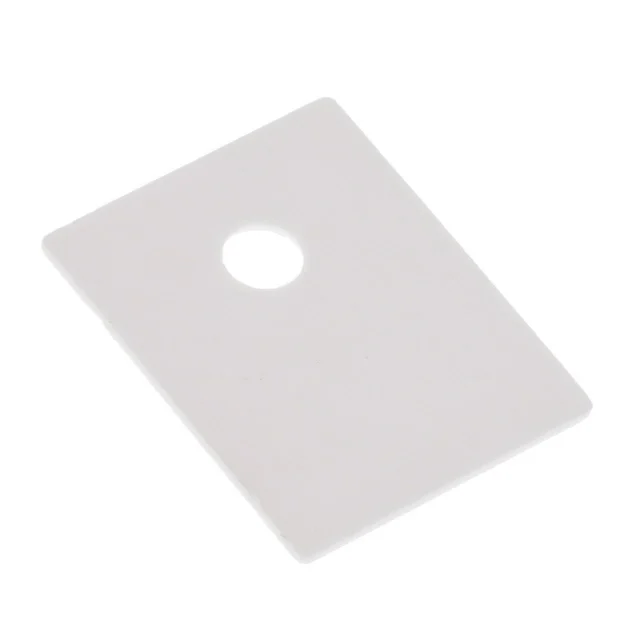 CERAMIC HEAT SPREADER 22X17MM WH