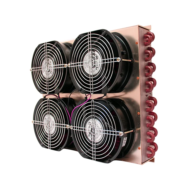 HEAT EXCHANGER WITH FOUR 48V DC