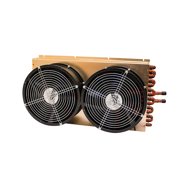 HEAT EXCHANGER WITH TWO 24V DC F