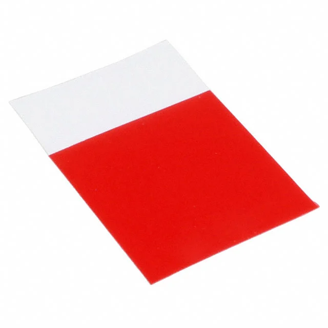 THERM PAD 28MMX28MM W/ADH WHT