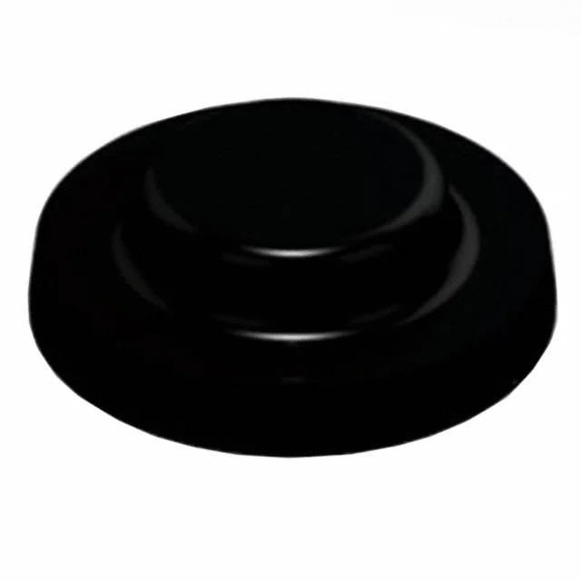 BUMPER CYLIN 0.625" DIA BLK