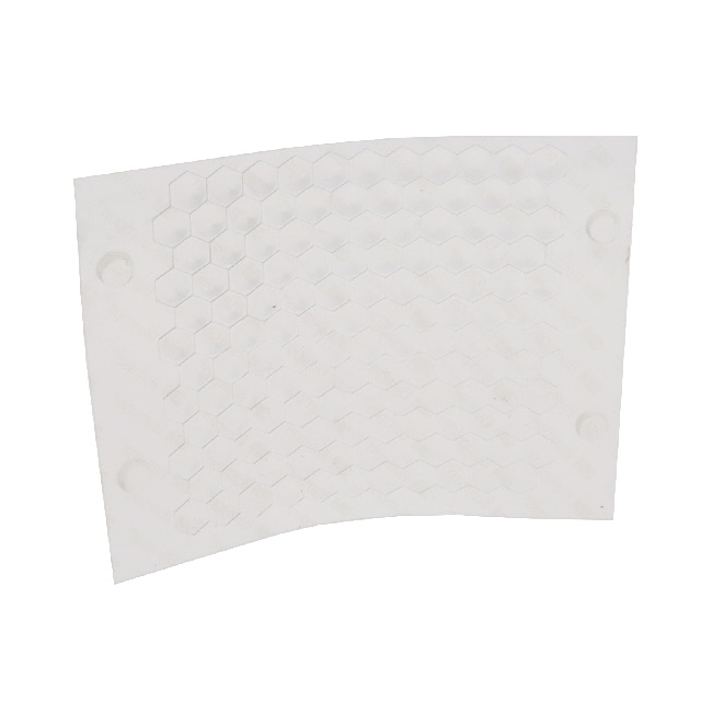 BUMPER HEXAGONAL 0.375" HEX CLR