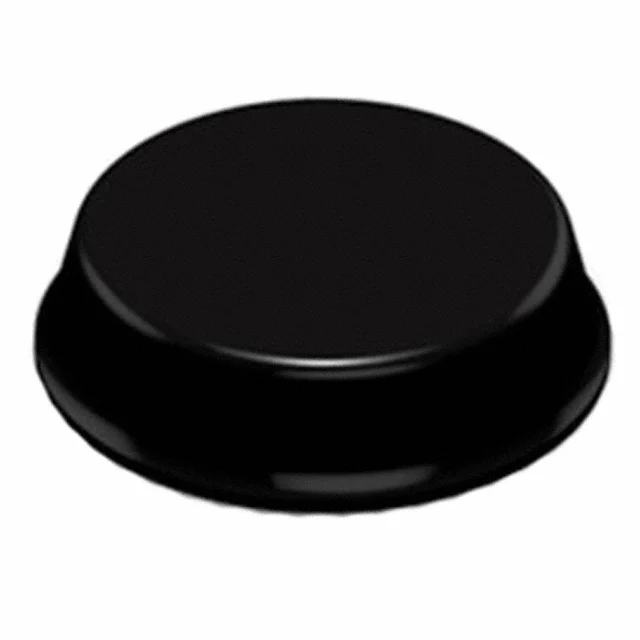 BUMPER CYLIN 0.787" DIA BLK