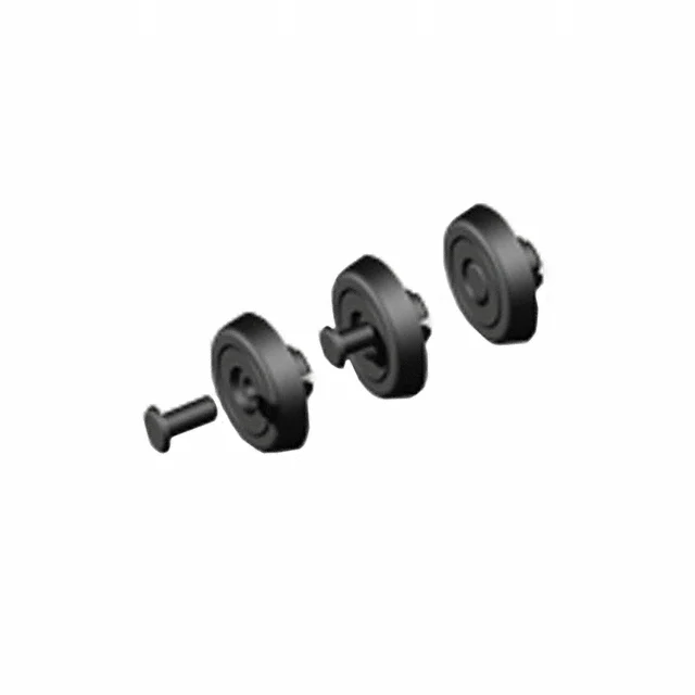 FOOT CYLINDRICAL 0.98" DIA BLACK