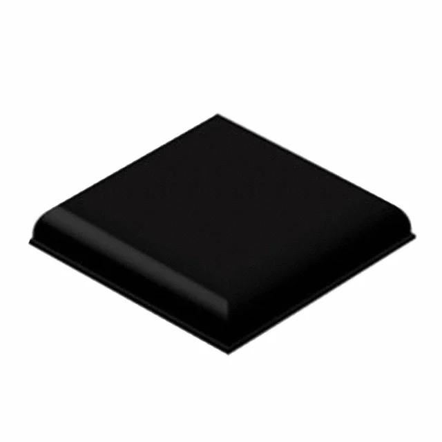 BUMPER SQU 1.275"L X 1.275"W BLK