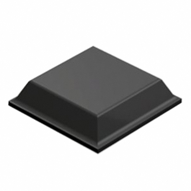 BUMPER SQUARE 0.5" L X 0.5"W GRY