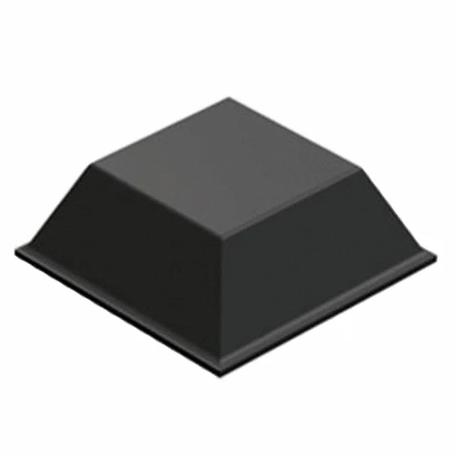 BUMPER SQU 0.81"L X 0.81"W GRY