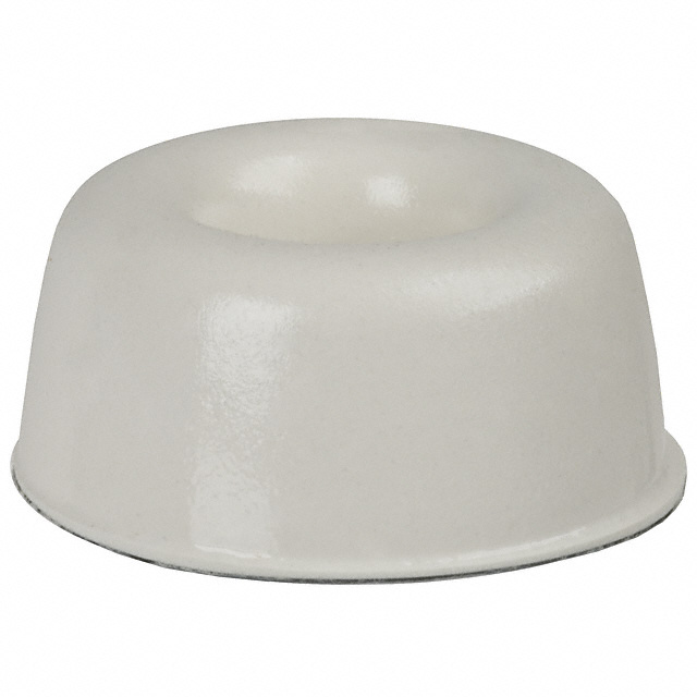 BUMPER CYLINDRICAL 0.88" DIA WHT