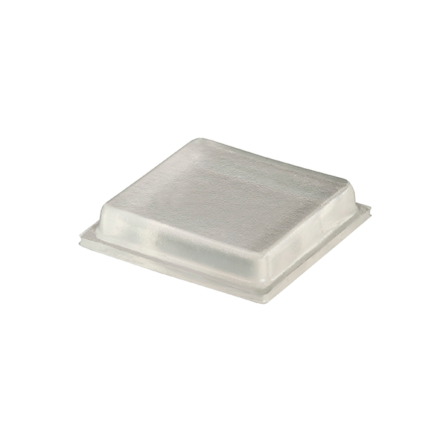 BUMPER .100" SQUARE X .18" CLR