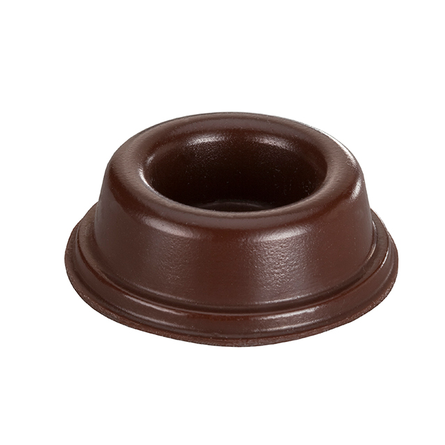 BUMPER RECE 1.8" DIA X .6" BRN